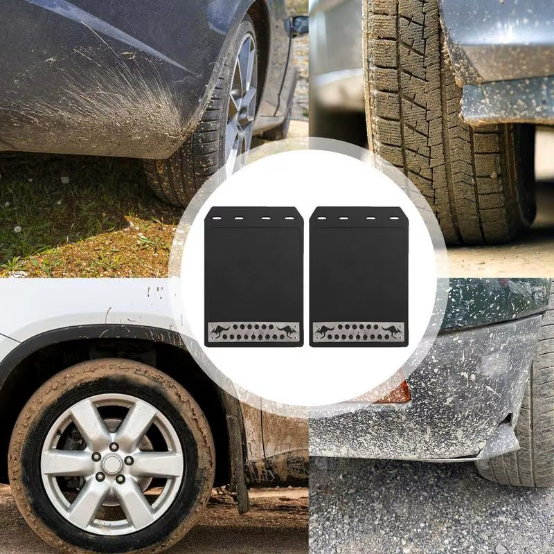 2Pcs/Pair Truck Mud Flaps All-Purpose Car Splash Guards Wear-Resistant Universal Splash Fenders Guard Auto Accessories