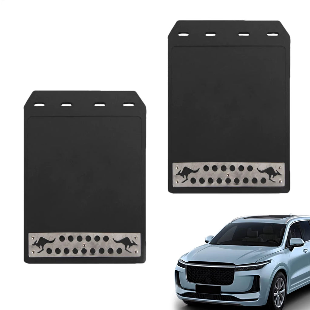 2 Pcs Car Mud Flaps Heat-Resistant Truck Splash Guards Trucks Mud Guards Wear-Resistant Auto Rear Mud Flaps for Car Accessories