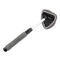Telescopic Window Glass Cleaner Car Windshield Cleaning Brush Car Window Cleaner Window Scraping Mist Eliminator Microfiber
