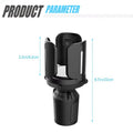 Vehicle Multifunctional Drink Cup Base with Adjustable Cup Holder Upgraded Extendable Car Cup Holder