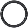 Black Leopard Faux Leather Steering Wheel Cover, Universal Fit for Sedans, Suvs, Set of 1