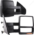 For Ford F-150 F150 Raptor 2004-2006 2007 2008 2009 2012 2013 2014 Pair Tow Mirrors Extendable Towing Mirrors LED Side Mirror