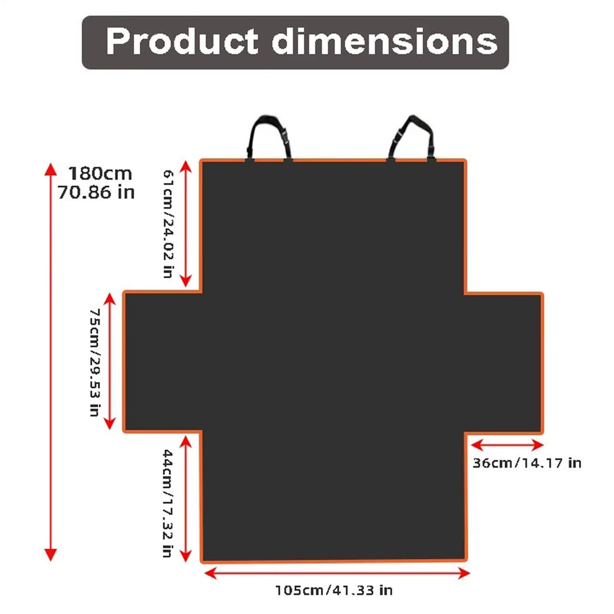 Car Trunk Mat Scratchproof Non-Slip Washable Car Trunk Protector for Truck Pickup Sedan RV Trailer ATV Tractor Automotive