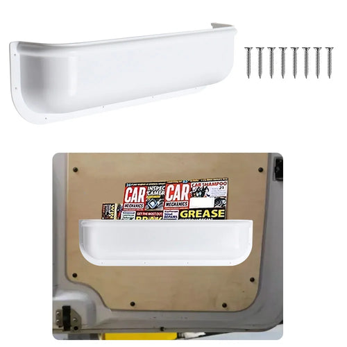 45Cm Car Door Organiser for Van Camper Universal Storage Pocket Shelf Racking Tool Storage Barn Door Storage Box Car Accessories