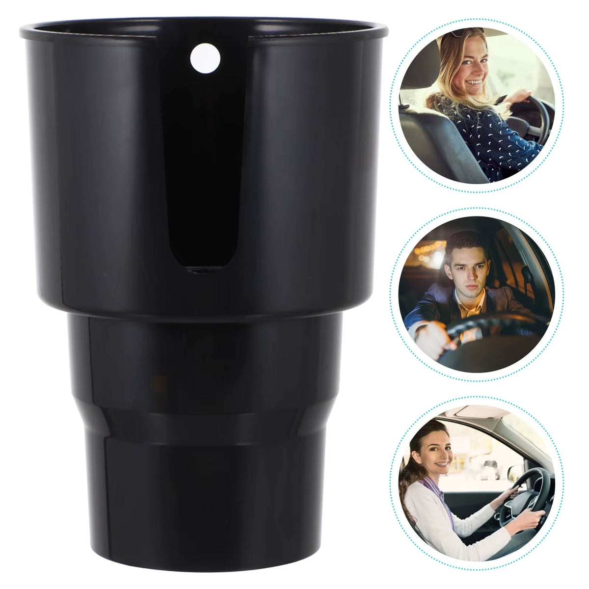 Plastic Cup Holder Adapter Converter Expand Car Beverage Holder Console Extender Retainer Cup Keeper Sturdy Durable
