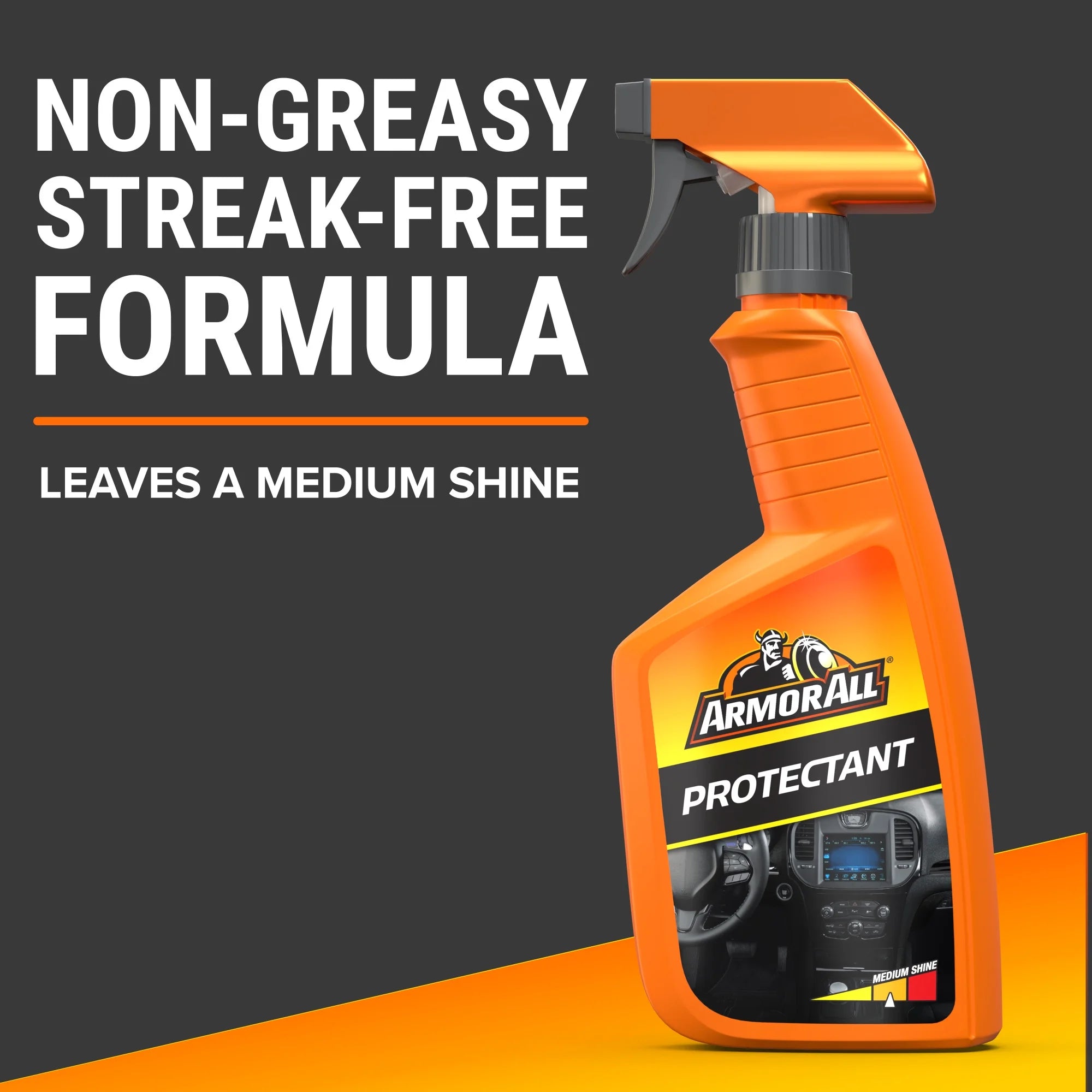 (2 Pack)  Protectant Car Cleaning Spray, 16 Fl Oz