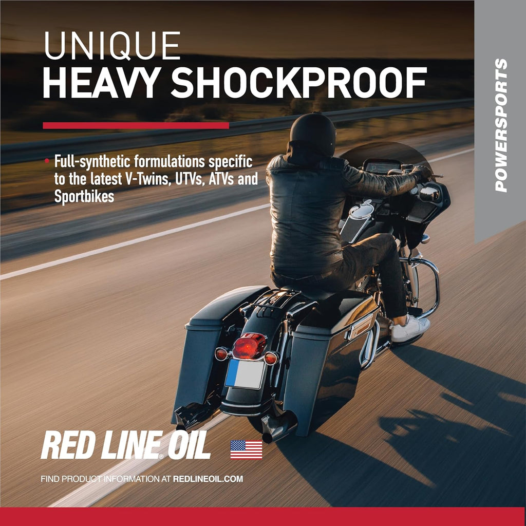 42804 Full Synthetic Gear Oil, V-Twin Transmission Oil with Shockproof - 1 Quart