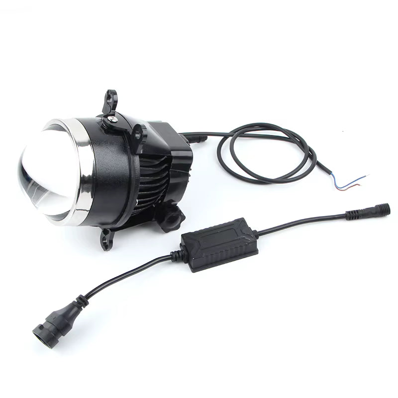 Bi LED Fog Lights 3Inch Projector Lens Universal 3.0 Car Laser Headlight Fog Lamp Driving Lights Lighting