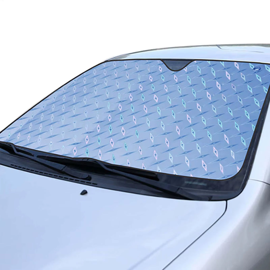 Car Windshield Sunshade Auto Sun Visor Heat Protection UV Protection Foldable Automotive Shield for Trucks Sedans Rvs Vehicles