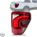 LED Tail Light for Ford F150 2024 2025 2026 High-End Version Car Rear Brake Stop Lamp Turn Signal RL3Z-13405-B RL3Z-13404-C