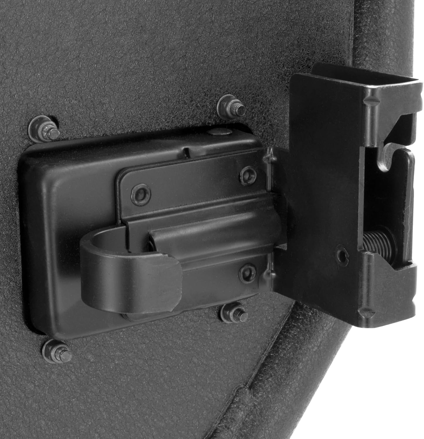 AR15009 Black Aluminum Front Jeep Wrangler JK Tube Half Doors