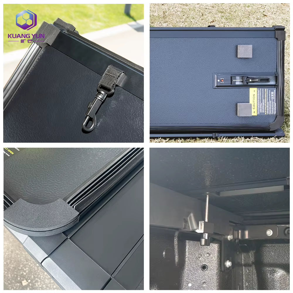 Customize Tonneau Cover 5.5Ft 8.2Ft Tri-Fold Pickup Truck Bed Tonneau Cover for Pickup Truck Ford F150 2010 2025 2026