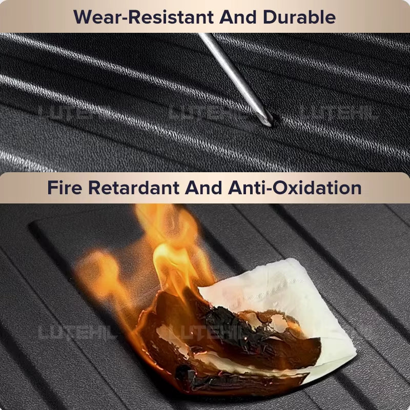 for Ford F150 2015-2024 2023 2022 2021 2020 19 All-Weather TPE Floor Mat Trunk Mat Carpet Cover Auto Interior Accessorie