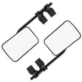 N0HF 1 Pair Trailer Clip on Towing Mirror Extensions Wing Mirror for Car Motorhomes Side Mirror Extenders Rear View Mirror