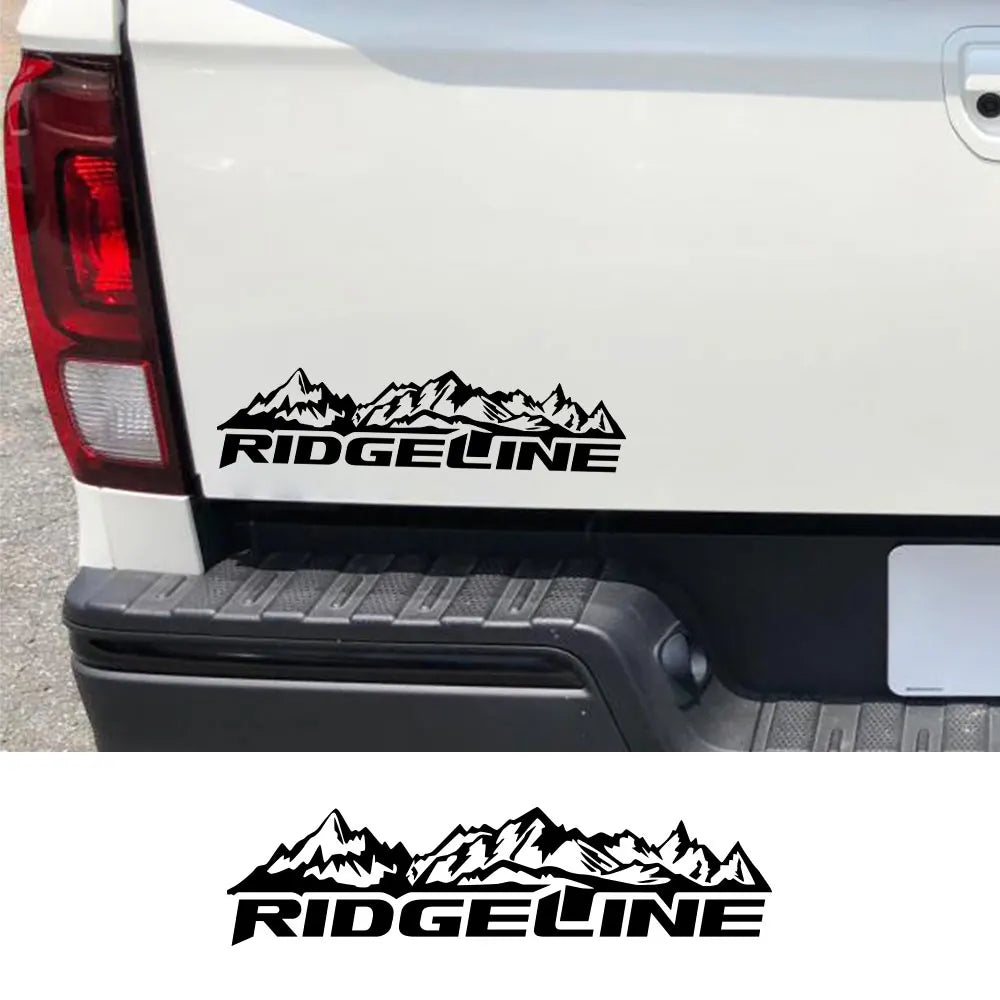 Car Stickers Pickup Whole Body Decals for Honda Ridgeline Truck Tailgate Graphics Mountain Decor Cover Auto Tuning Accessories