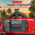 Tail Door Storage Bags Tool Kit Organizer Camping Mat for Jeep Wrangler JK/JL