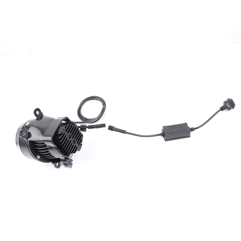 Bi LED Fog Lights 3Inch Projector Lens Universal 3.0 Car Laser Headlight Fog Lamp Driving Lights Lighting