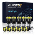 10Pcs W5W T10 LED Bulbs Canbus No Error Car Interior Light 194 501 192 158 2825 License Plate Lamp Dome Read DRL Bulb 12V