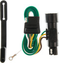 55301 Vehicle-Side Custom 4-Pin Trailer Wiring Harness for Select Ford F-250 Crew Cab, Ford F-Series