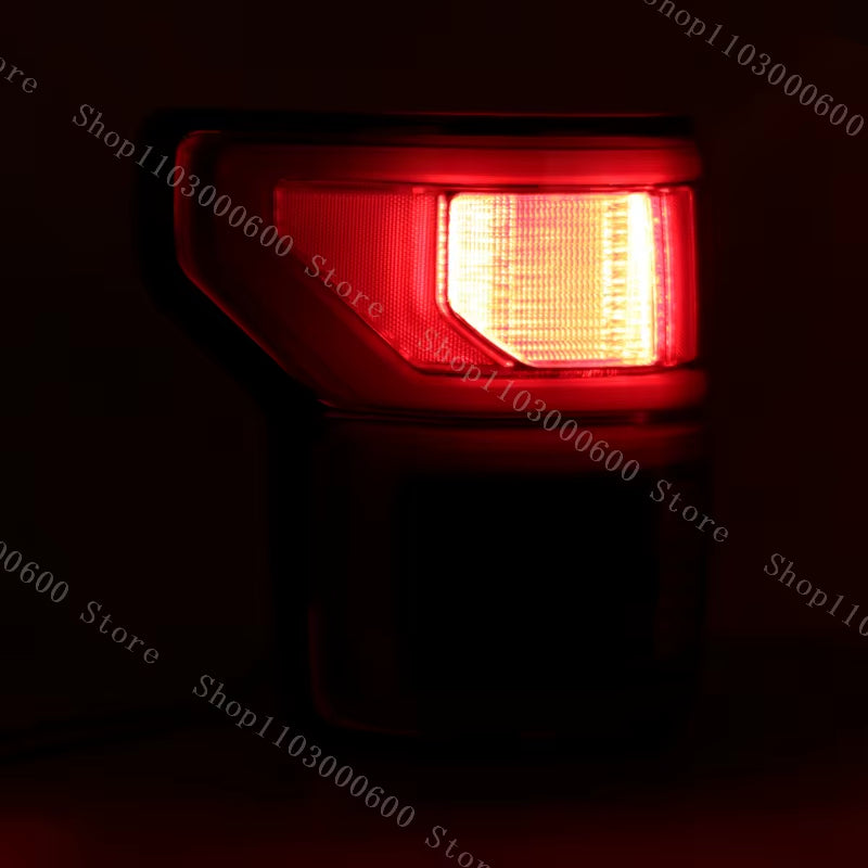 For Ford F150 F-150 2018 2019 2020 LED Rear Tail Light Taillamp Brake Stop Reverse Turn Signal Lamp Rearlight with Blind Spot