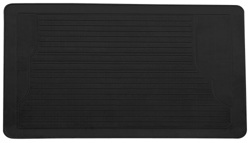 (3 Pack)  1-Piece Car Floor Mat Cargo Utility Black - Universal Fit, AD071717B