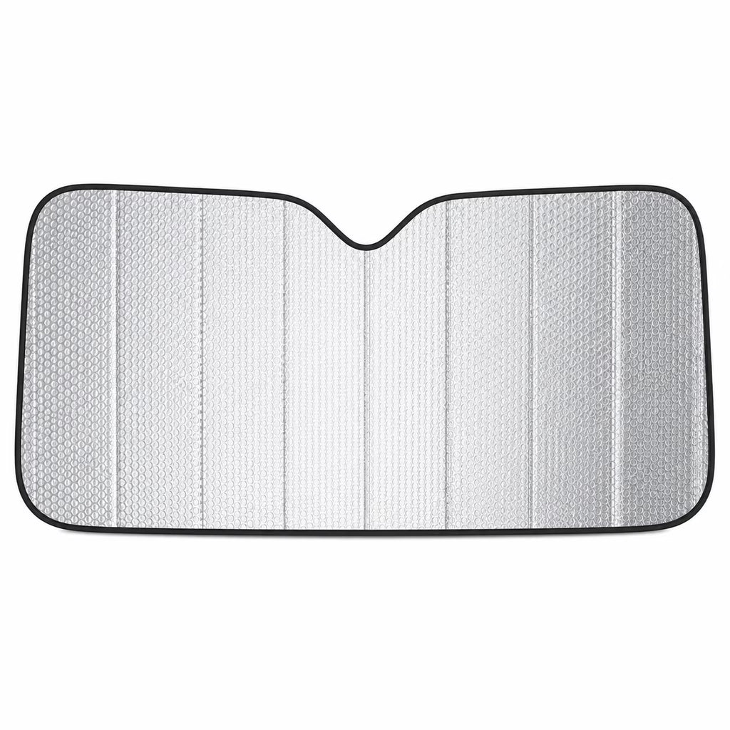 Car Windshield Sun Shade, Laser Reflective Heat Blocking Sun Visor, UV Protection Sunshade for SUV Sedan Truck