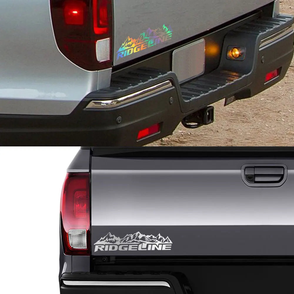 Car Stickers Pickup Whole Body Decals for Honda Ridgeline Truck Tailgate Graphics Mountain Decor Cover Auto Tuning Accessories