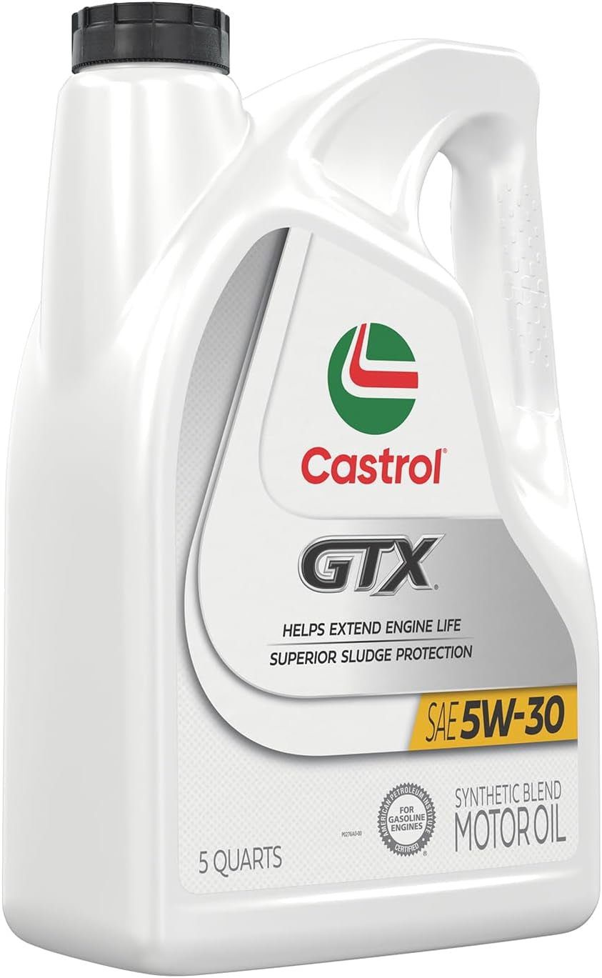 GTX 5W-30 Synthetic Blend Motor Oil, 5 Quarts