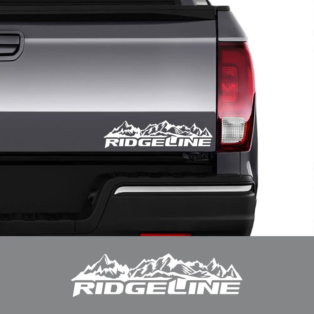 Car Stickers Pickup Whole Body Decals for Honda Ridgeline Truck Tailgate Graphics Mountain Decor Cover Auto Tuning Accessories