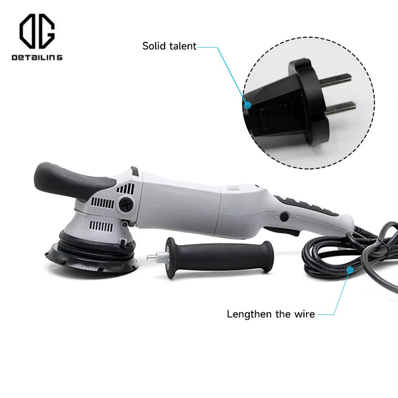 Polisher 900W Dual Action Car Polisher 15MM/21MM Car Buffer Polisher 6 Variable Speed for Car