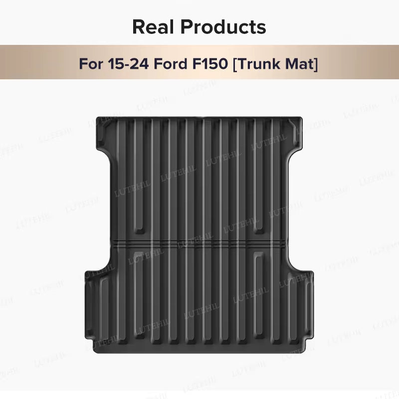 for Ford F150 2015-2024 2023 2022 2021 2020 19 All-Weather TPE Floor Mat Trunk Mat Carpet Cover Auto Interior Accessorie