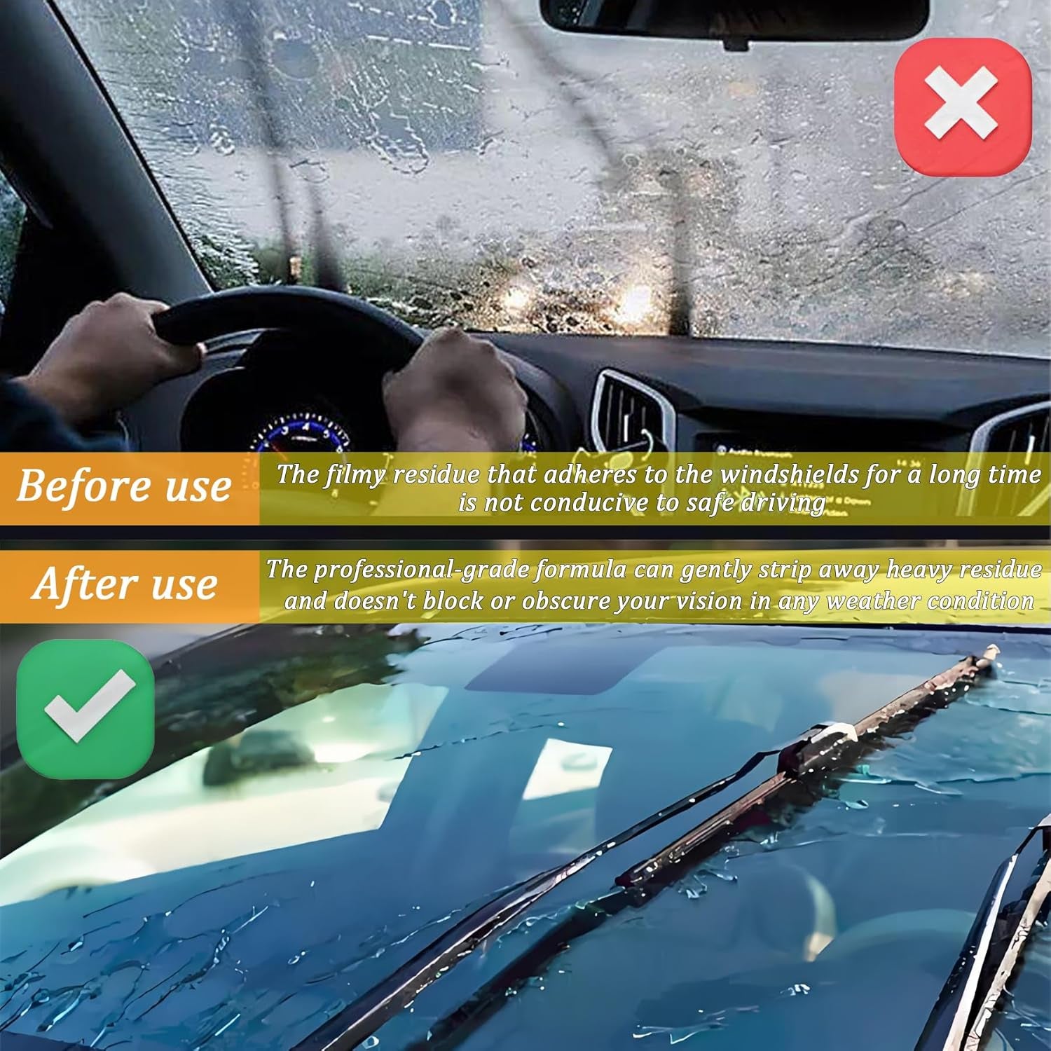 Oil Film Cleaning Emulsion,Auto Glass Cleaner，Automotive Oil Film Cleaner，Automotive Glass Oil Film Remover,Car Glass Oil Film Cleaner,Glass Cleaner for Auto Cleaning