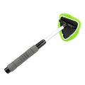 Telescopic Window Glass Cleaner Car Windshield Cleaning Brush Car Window Cleaner Window Scraping Mist Eliminator Microfiber