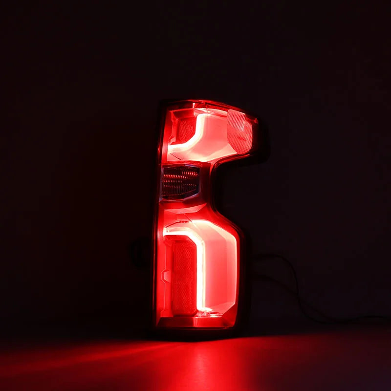 Silverado LED tail light lit