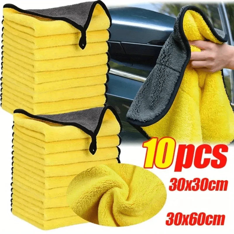 Microfiber towels colors