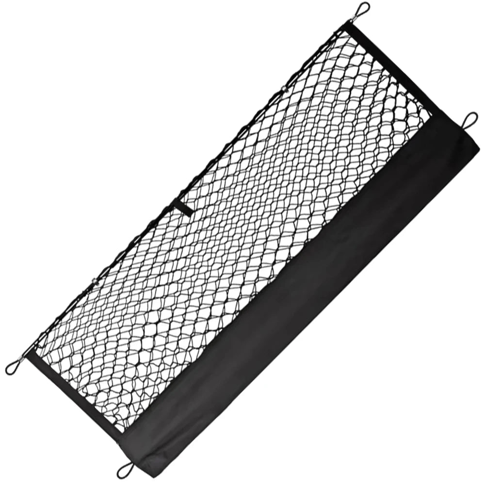 Truck bed cargo net detail