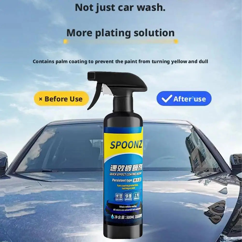 Ceramic coat spray results