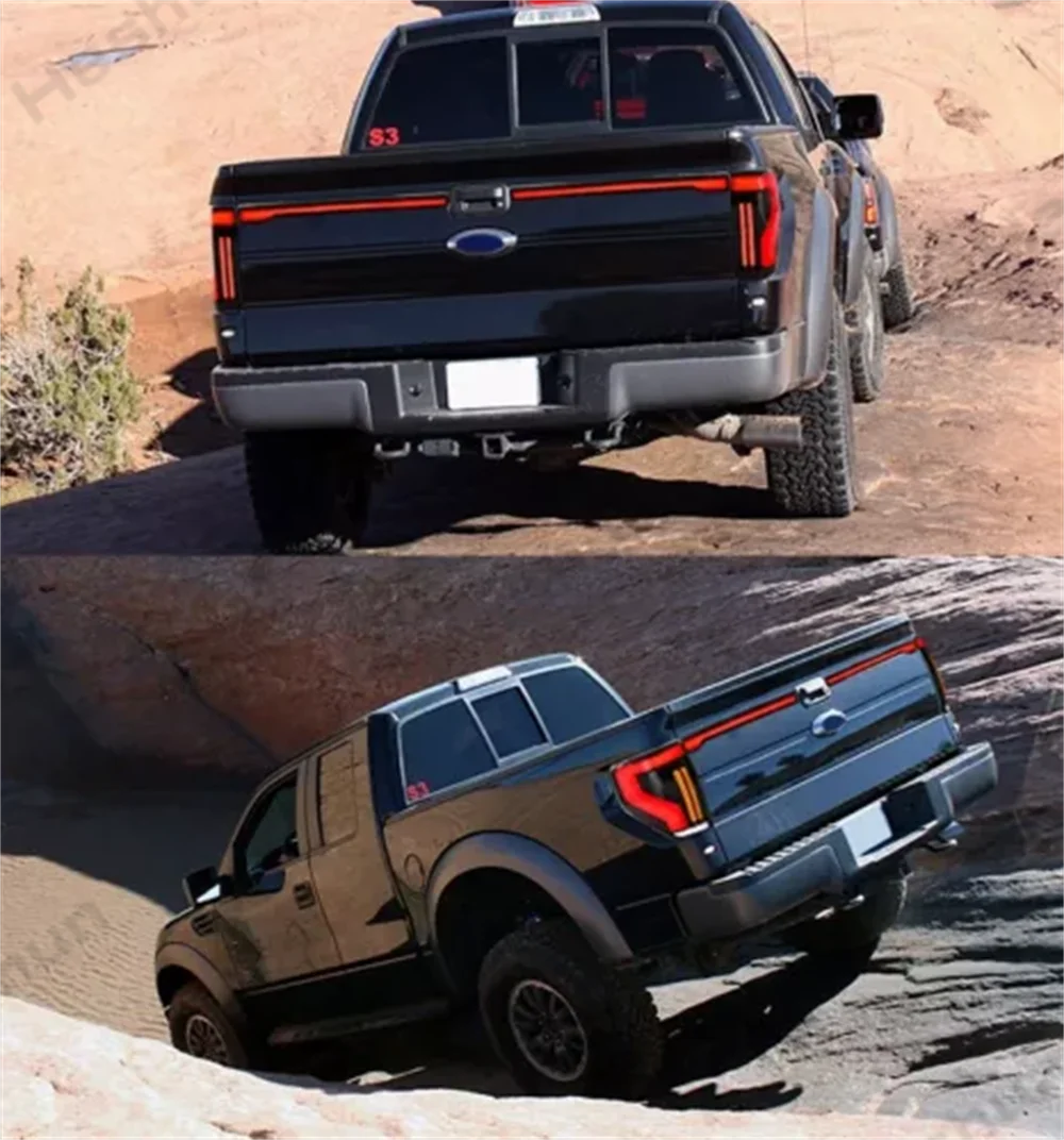 F-150 LED tail lights detail