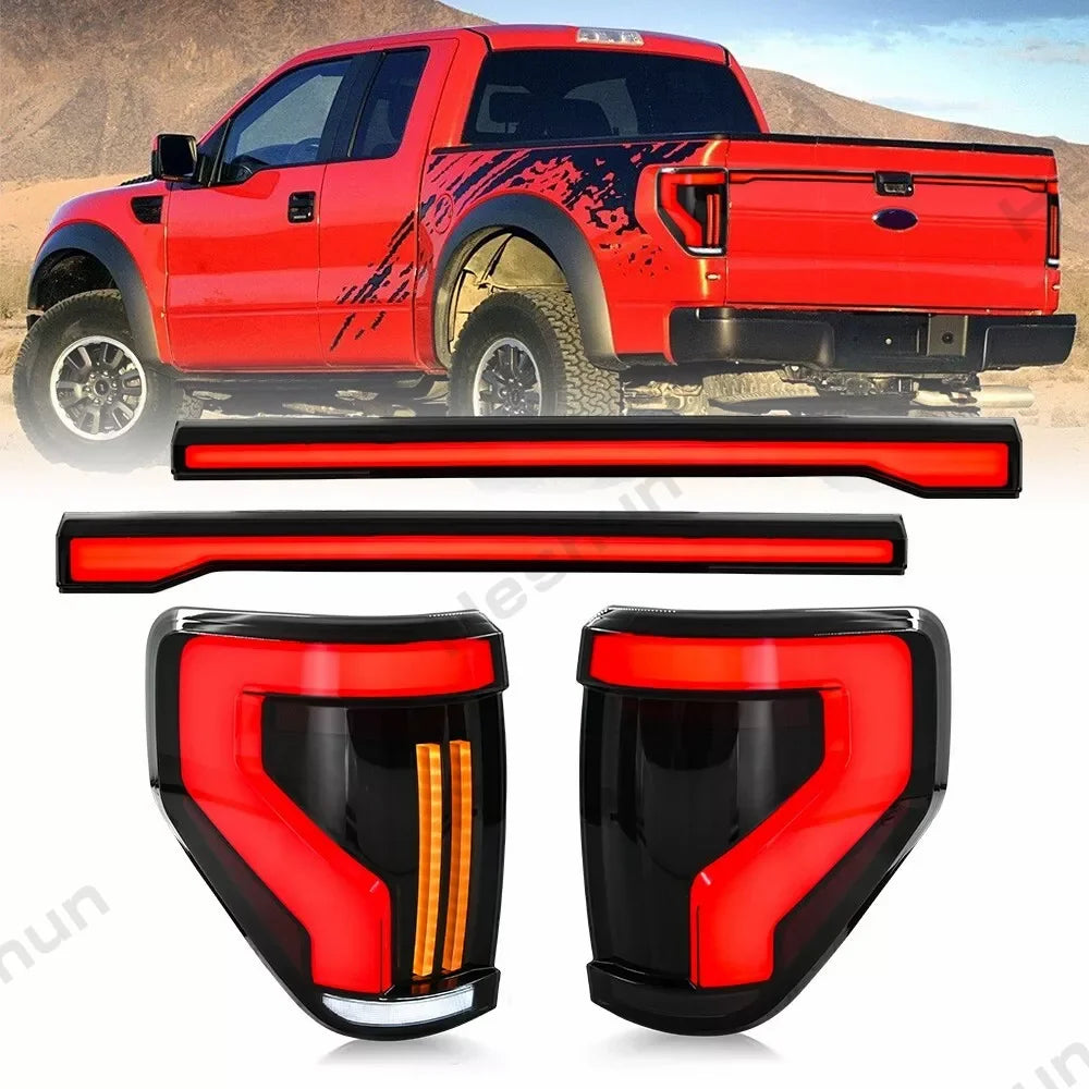 LED Tail Lights for Ford F-150 2009-2014, Pair