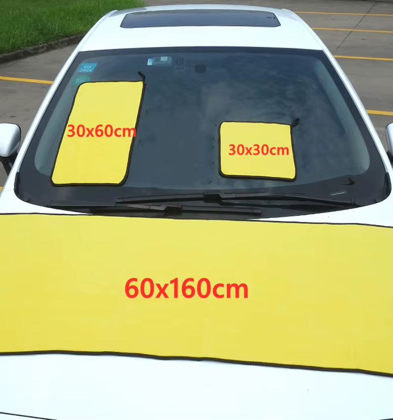 Truck Car Super Absorbent Car Wash Microfiber Towel Car Cleaning Drying Cloth Extra Large Size Drying Towel Car Care Detailing