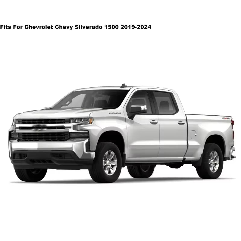 Side Window Deflector for Chevrolet Silverado 1500 2019 2020 2021 2022 2023 2024 2025 2026 Car Weather Shield Window Visor