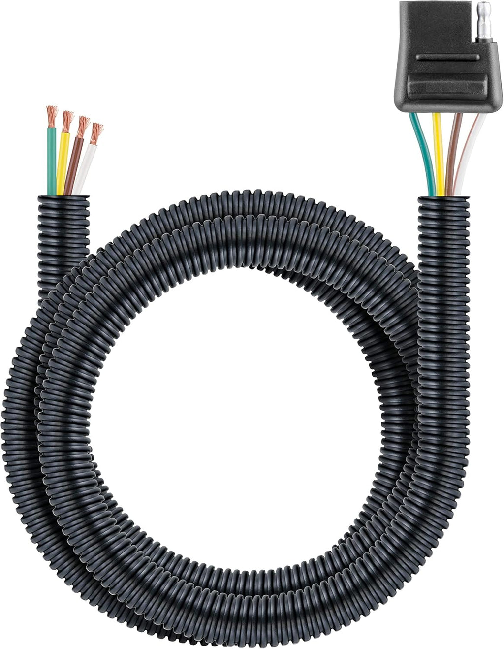 55411 Vehicle-Side Custom 4-Pin Trailer Wiring Harness, Fits Select Chevrolet Astro, Blazer, Oldsmobile Bravada, GMC Jimmy, Safari