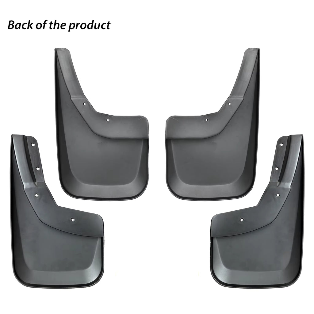 4Pc for Chevrolet Silverado 1500 2500 3500 HD 2014-2018 Front Rear Mud Flaps Splash Guards Mudguards Fender Cover 2015 2016 2017