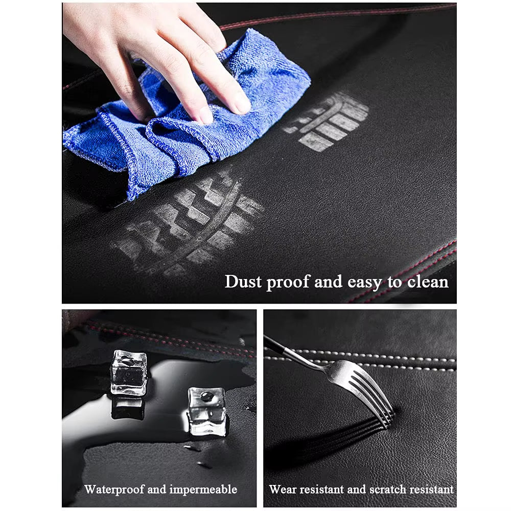 PU Leather Dashmat Dashboard Cover Pad Dash Mat Car Accessories for Dodge RAM Trucks 1500 2500 3500 Pick up DT 2019 - 2025 2024