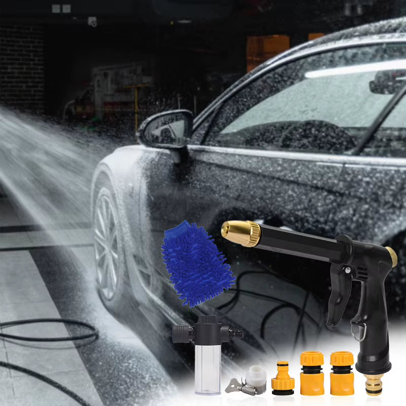 SEAMETAL High Pressure Washer Gun Foam Cannon Garden Sprinkler Sprayer Car Cleaning Tool Kit Auto-Detailing Car Wash Accessories