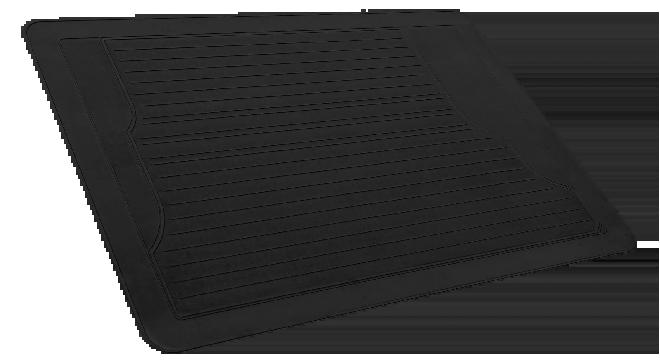 (3 Pack)  1-Piece Car Floor Mat Cargo Utility Black - Universal Fit, AD071717B