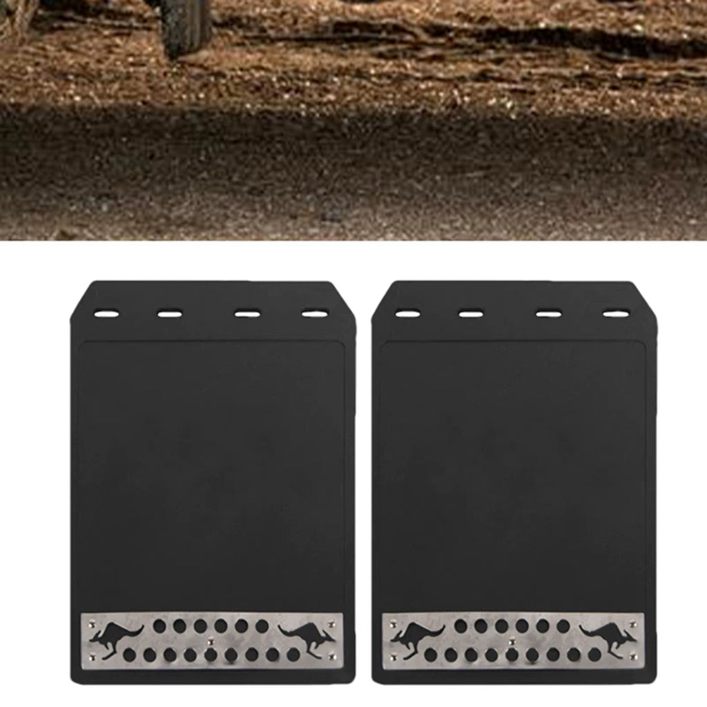2 Pcs Car Splash Guards Heat-Resistant Truck Mud Flapstrucks Mud Guards Wear-Resistant Auto Rear Mud Flaps for Car Accessories