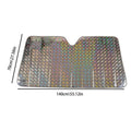 Car Windshield Sunshade Auto Sun Visor Heat Protection UV Protection Foldable Automotive Shield for Trucks Sedans Rvs Vehicles