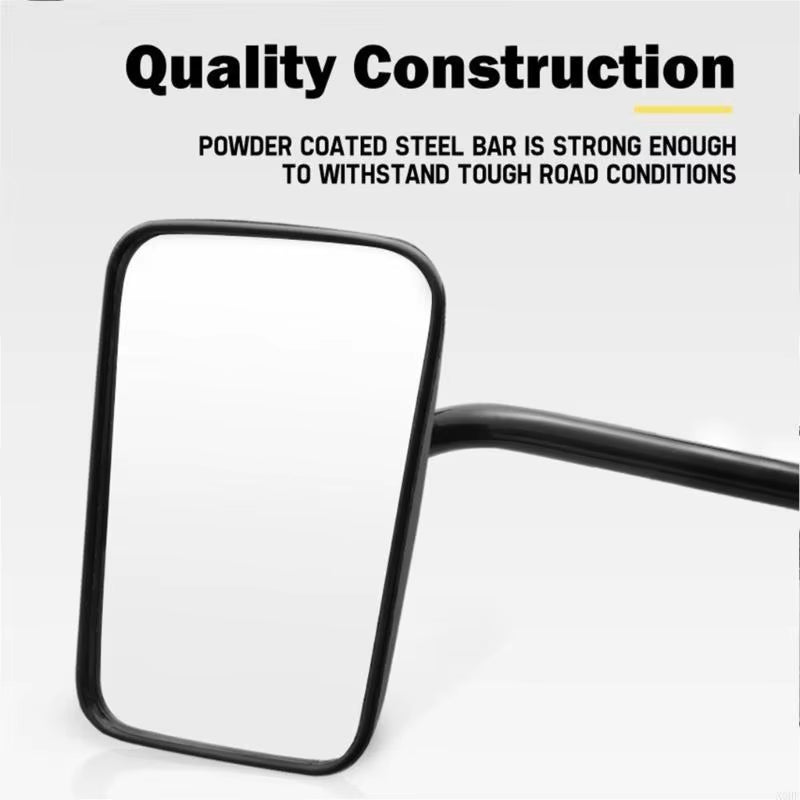 N0HF 1 Pair Trailer Clip on Towing Mirror Extensions Wing Mirror for Car Motorhomes Side Mirror Extenders Rear View Mirror