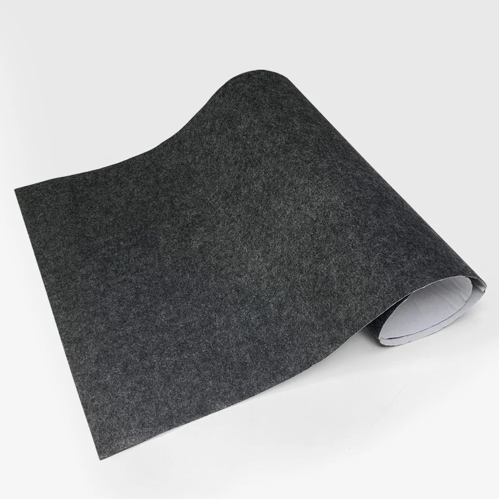 Car Lining Carpet Felt Cloth Self-Adhesive Carpet Non-Woven Fabric High Temperature Resistant Felt for Home Camper Car Repair